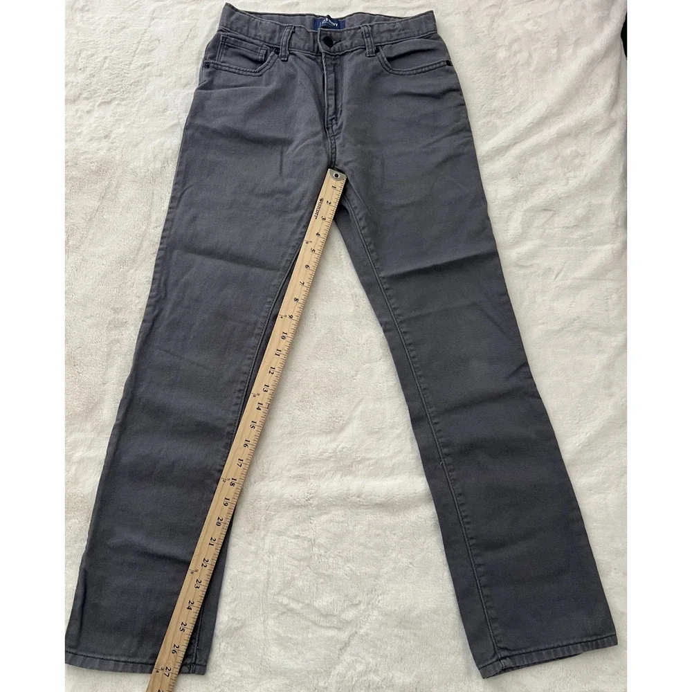 Old Navy Gray Skinny Jeans Youth Size 14 Regular Mid Rise Stretch Denim Pant